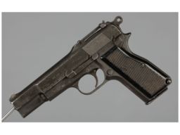 Canadian Inglis Mk I* High-Power Pistol with Stock