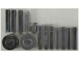 Group of European Firearm Magazines