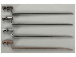 Four U.S. Model 1873 Socket Bayonets