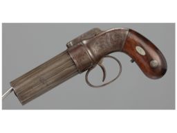 J. Eaton Retailer Inscribed Allen & Thurber Pepperbox Revolver