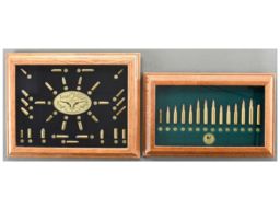 Two Framed Tatonka Bullet Boards