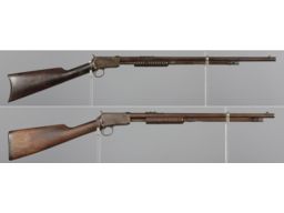 Two Winchester Slide Action Rifles