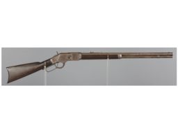 Antique Winchester Model 1873 Lever Action Rifle 
