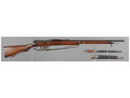 British Magazine Lee-Enfield Mk.I Bolt Action Rifle with Bayonet