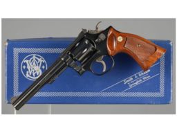 Smith & Wesson Model 17-4 Double Action Revolver with Box