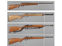 Four Marlin Semi-Automatic Rifles
