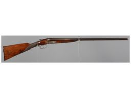 French Proofed Boxlock 16 Gauge Double Barrel Shotgun 