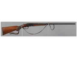 Engraved Walther 16 Gauge Boxlock Double Barrel Shotgun