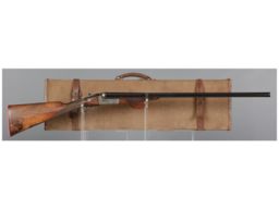 Factory Engraved Army & Navy Boxlock Double Barrel Shotgun