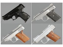Four Semi-Automatic Pistols
