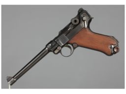 WWI DWM "1917" Dated Navy Luger Pistol with Stock/Holster Rig