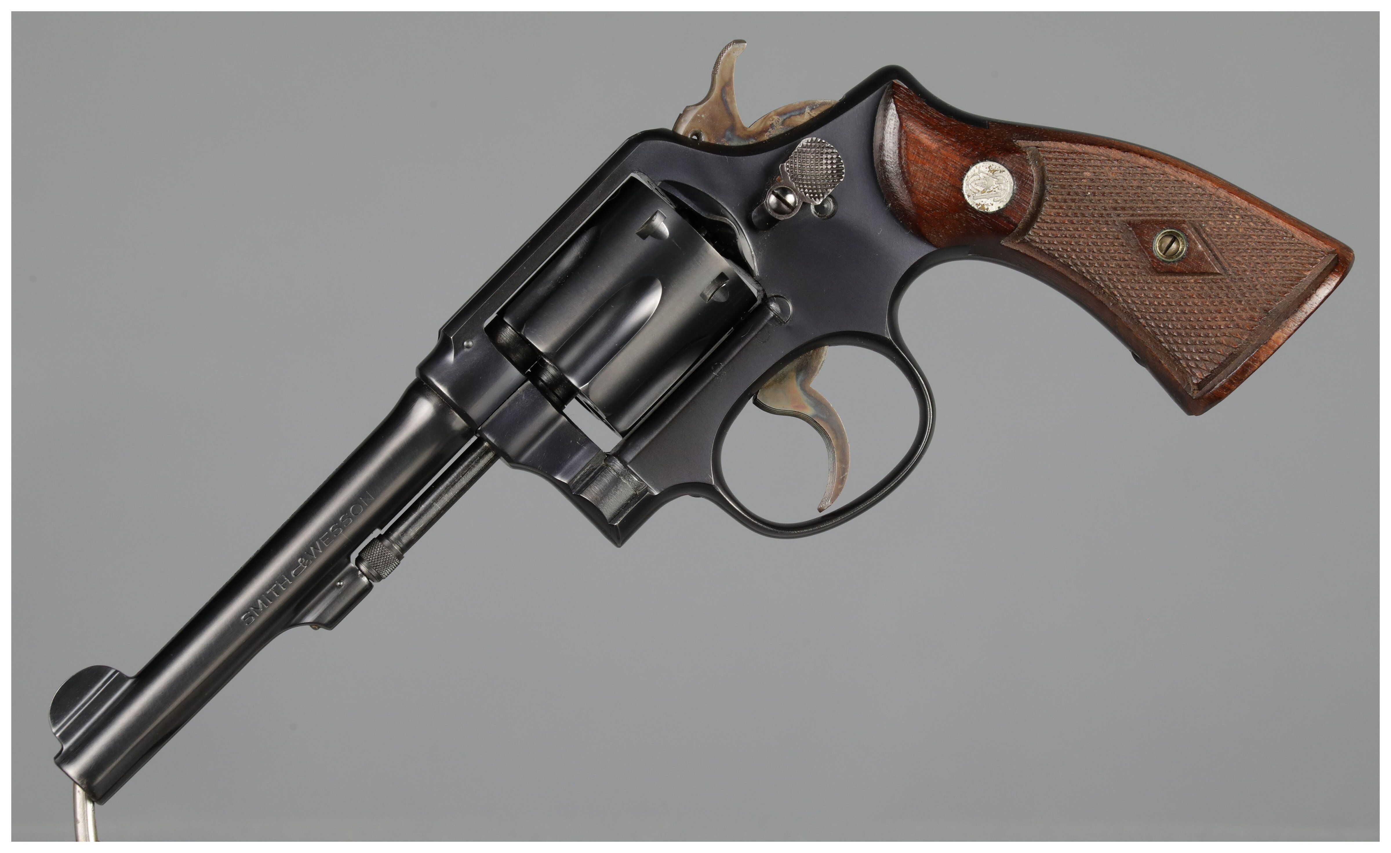 Smith & Wesson Victory Model Revolver with Factory Letter | Rock