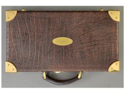Custom Leather Case for a Pair of Mauser 1878 Revolvers
