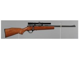Marlin Model 15Y Bolt Action Single Shot Rifle with Scope