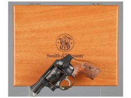 Factory Engraved Smith & Wesson Model 442-1 Revolver with Case