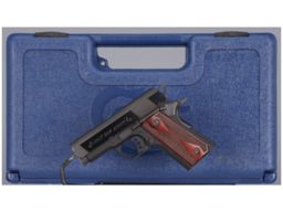 Colt Model New Agent Lightweight Semi-Automatic Pistol with Case