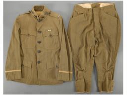Two Individually Attributed World War I U.S. Aviator Uniforms