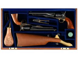Cased Pair of Colt Blackpowder Series Model 1860 Army Percussion
