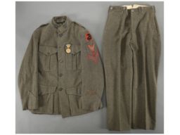 World War I USMC Corporal's Tunic, Pants and USMC Medics Uniform