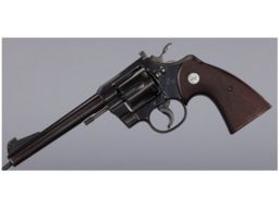 Colt Officers Model Match Double Action Revolver 