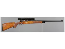 Engraved Anschutz & Merkel Gewehrfabrik Model 98 Pattern Rifle