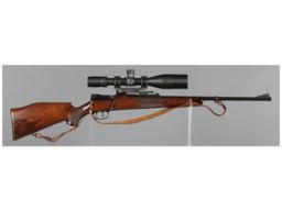 Mauser Model 66 Bolt Action Rifle with Weaver Scope