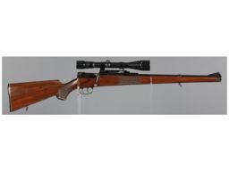 Mauser Model 66SM Mannlicher Bolt Action Carbine with Scope
