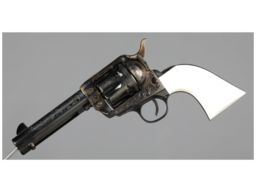 Engraved F.Lli Pietta/Cimarron Model 1873 Single Action Revolver