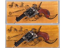 Two Consecutive Uberti Thunderer Single Action Revolvers