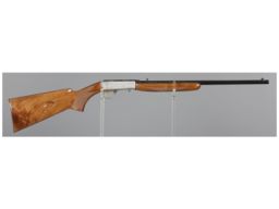 Factory Engraved Belgian Browning .22 Auto Grade II Rifle