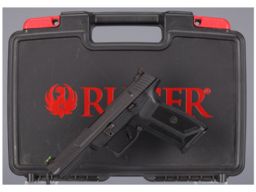 Ruger Model 57 Semi-Automatic Pistol with Case