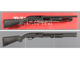 Two Winchester Slide Action Shotguns