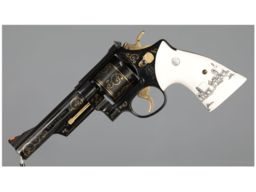 Smith & Wesson Model 544 Deluxe Texas Wagon Train Revolver