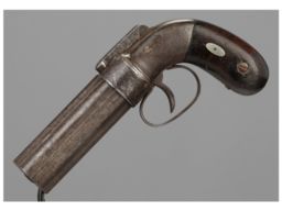 Hyde & Goodrich Retailer Marked Allen & Thurber Pepperbox