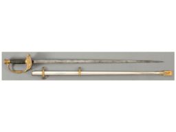Civil War Era U.S. Model 1860 Staff & Field Officer's Sword 