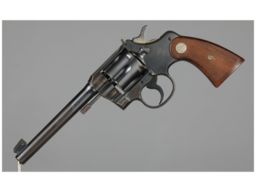 Pre-World War II Colt Officer's Model Target Revolver