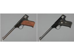 Two Colt Woodsman Series Semi-Automatic Pistols