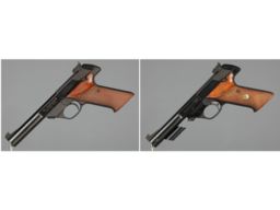 Two High Standard Semi-Automatic Pistols
