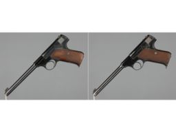 Two Colt Woodsman Series Semi-Automatic Pistols