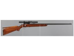 Winchester Model 67 Bolt Action Single Shot Rifle with Scope