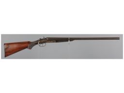 Factory Engraved Auguste Francotte Hammer Double Barrel Shotgun