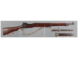 U.S. Winchester Model 1917 Bolt Action Rifle with Bayonet