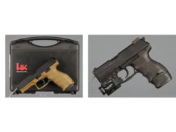 Two Heckler & Koch Semi-Automatic Pistols 
