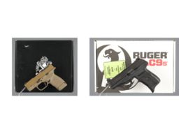 Two Semi-Automatic Pistols with Boxes 