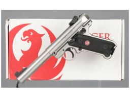 Ruger Mark IV Target Semi-Automatic Pistol with Box