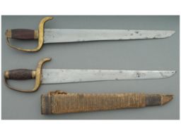 Pair of Butterfly Swords with Scabbard