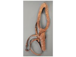 Alfonso's Holster & Gun Shop Tooled Leather Shoulder Holster Rig