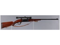 Savage Model 99 Lever Action Takedown Rifle with Scope