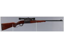 Savage Model 99 Lever Action Rifle with Scope