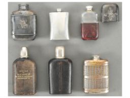 Grouping of Six Drinking Flasks